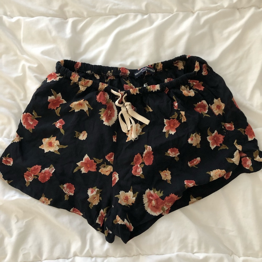 Brandy Melville Flower Shorts